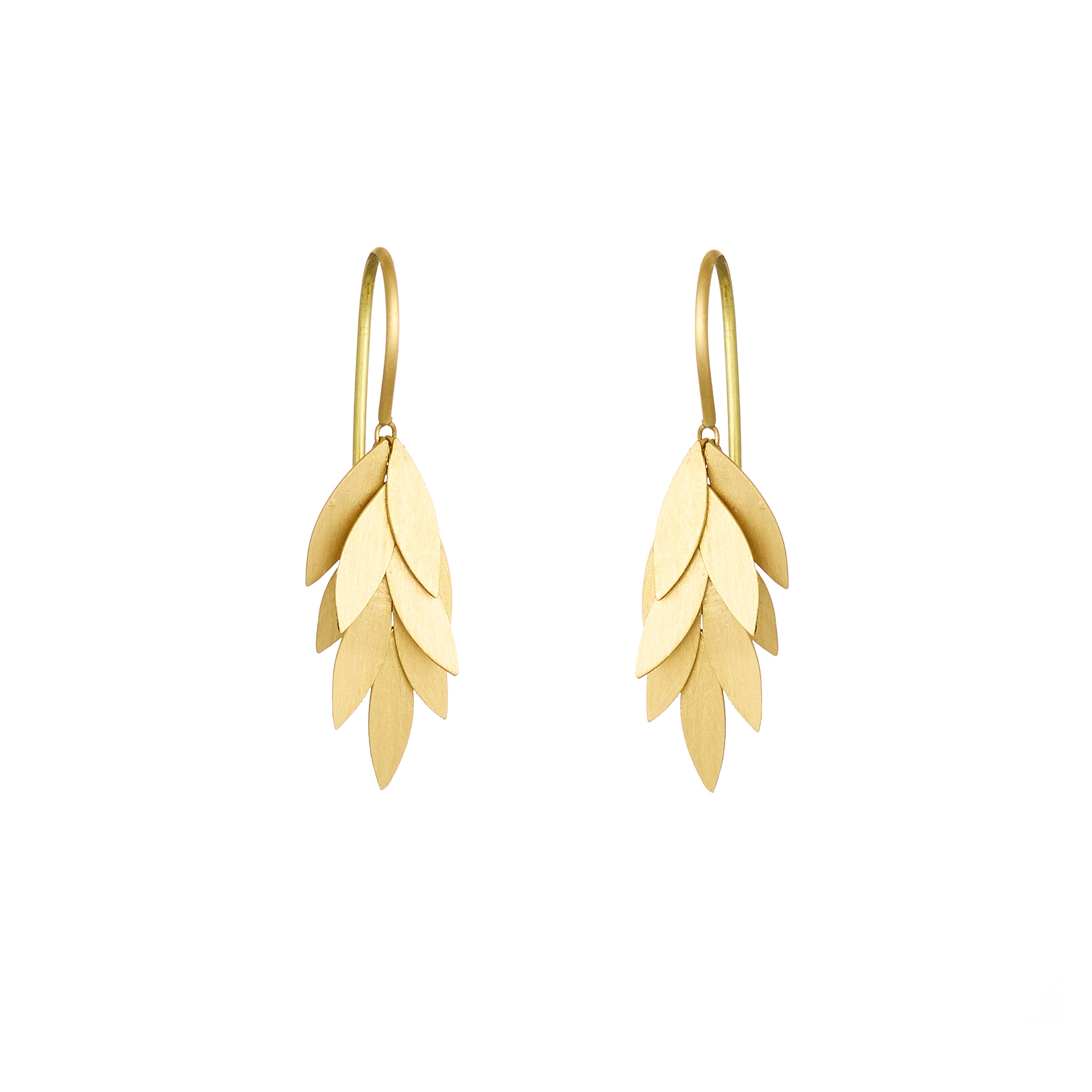 Copper Oak Leaf Earrings, Small – Stacey Lamothe Art