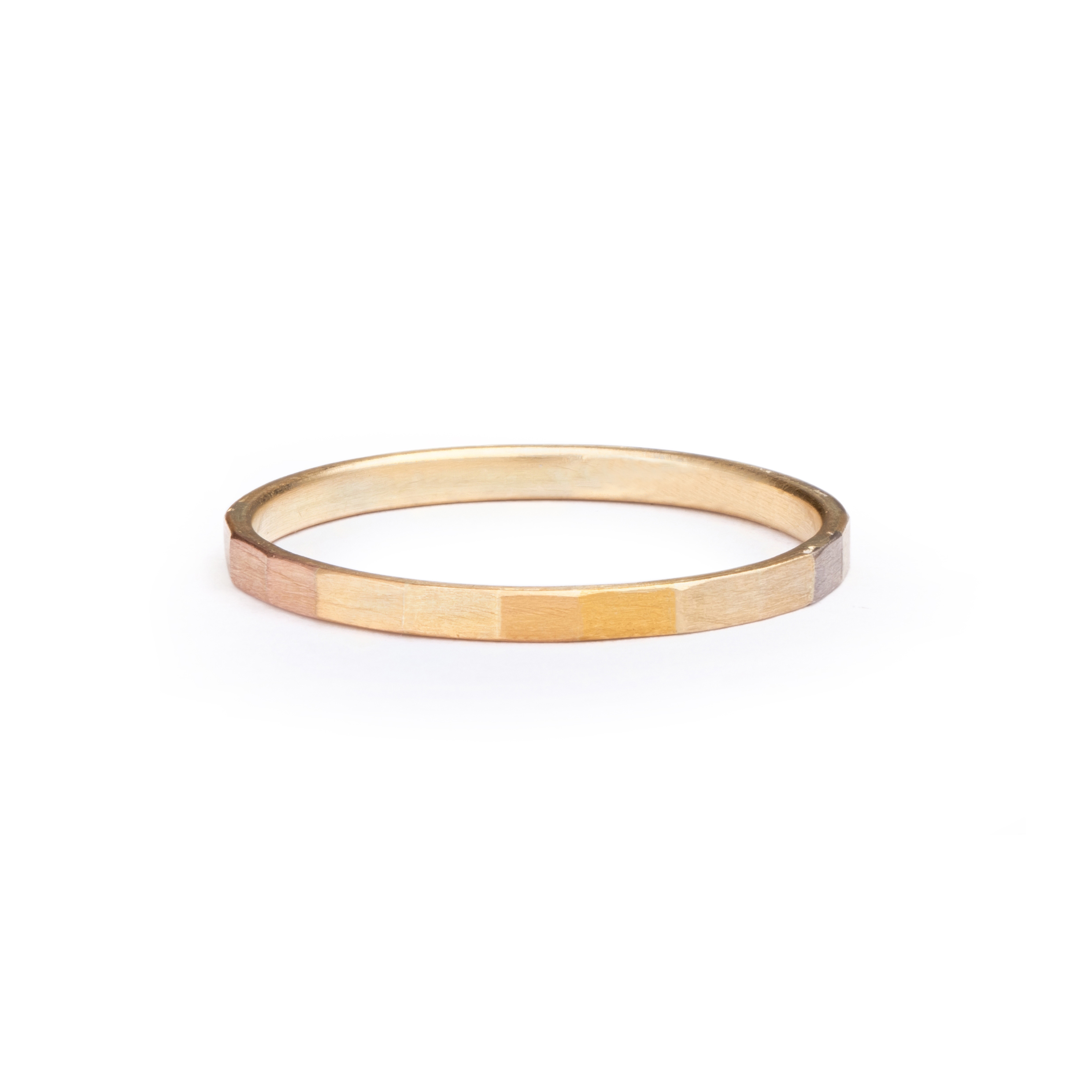Super Fine Faceted Band · Sia Taylor Jewellery