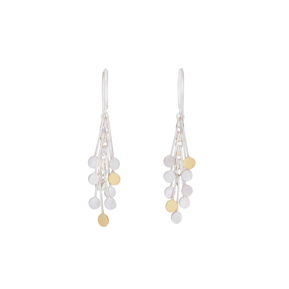 Sia Taylor DE24 SG Silver Gold Dot Earring 1