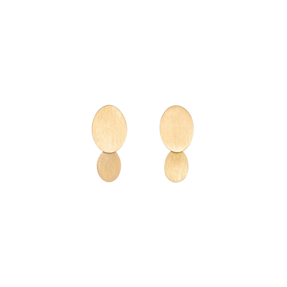 Sia Taylor FE10 Y Yellow Gold Stud Earrings WB