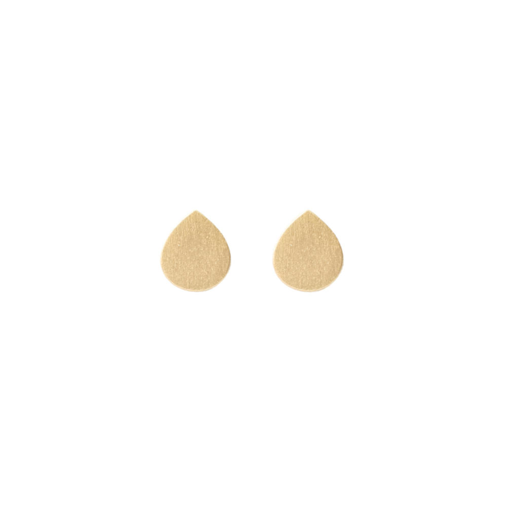 Sia Taylor FE16 Y Yellow Golden Plume Stud Earrings WB2