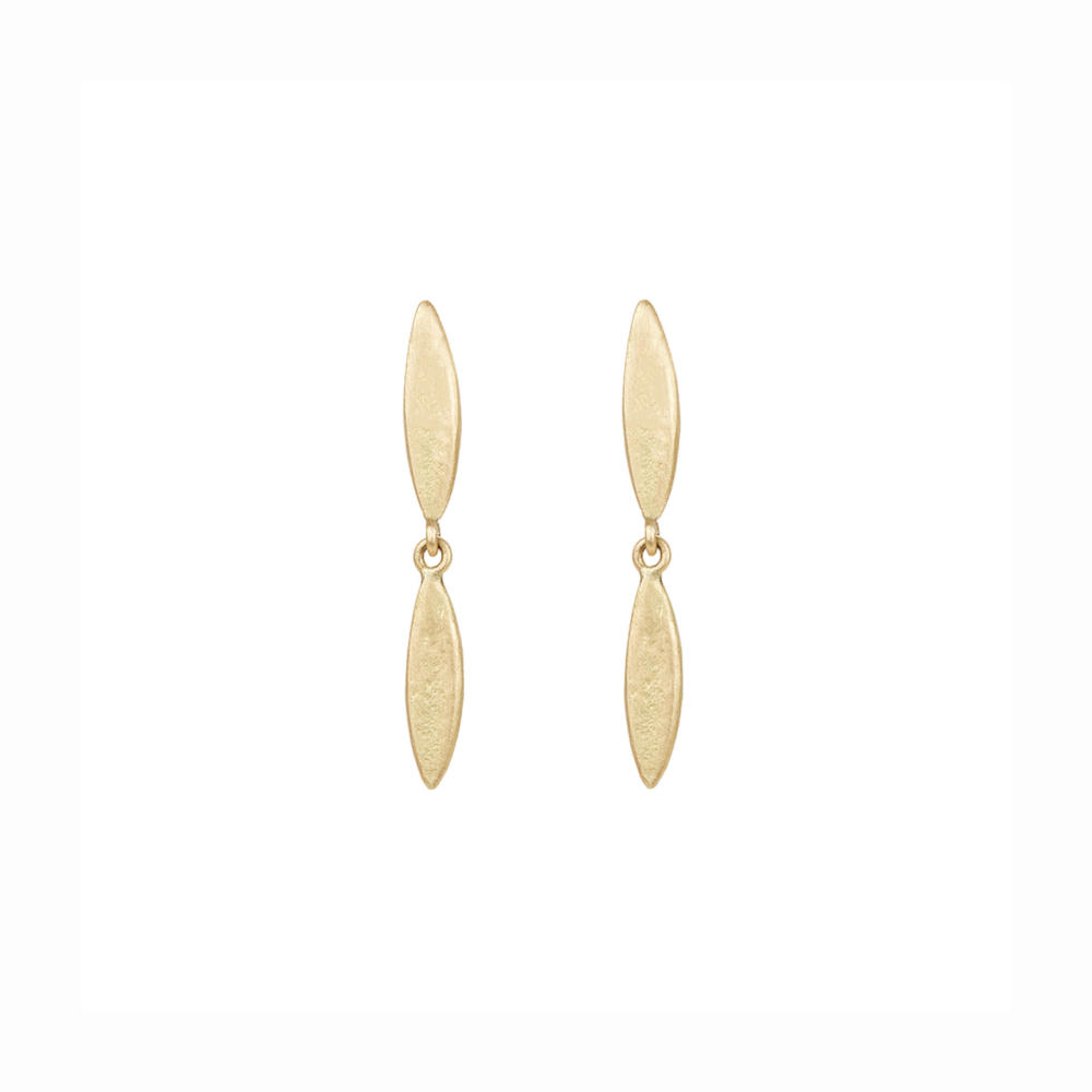 Sia Taylor ME21 Y Yellow Gold Earrings 1