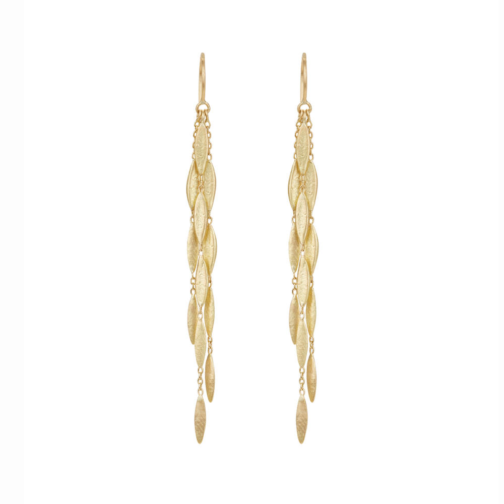 Sia Taylor ME22 Y Yellow Gold Earrings 1