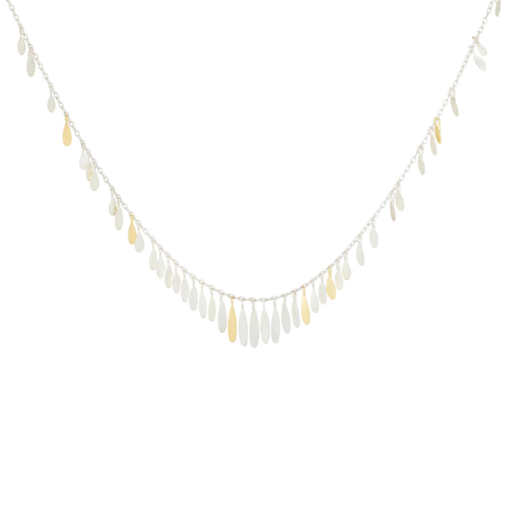Sia Taylor MN16 SG Silver Tiny Daisy Necklace 1