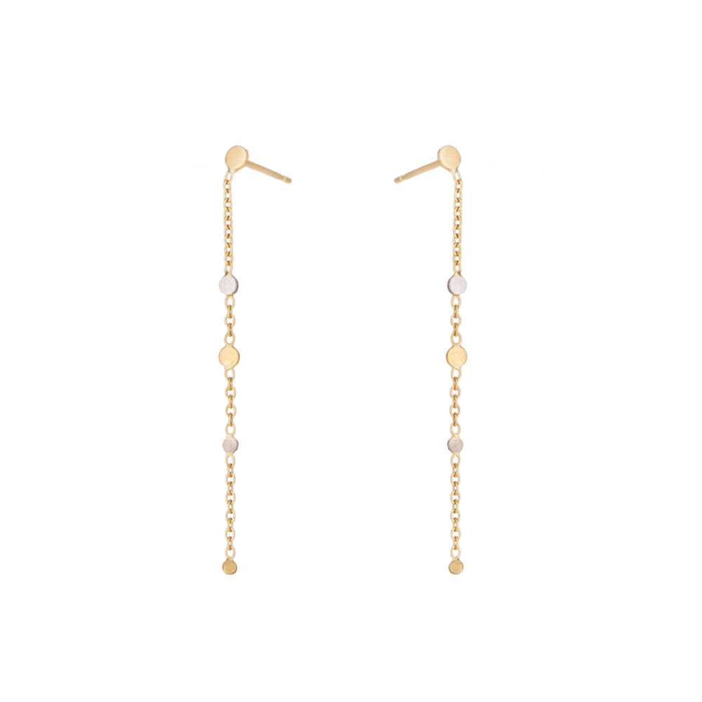 Sia Taylor SE5 YWP Gold Platinum Little Dust Earring WB