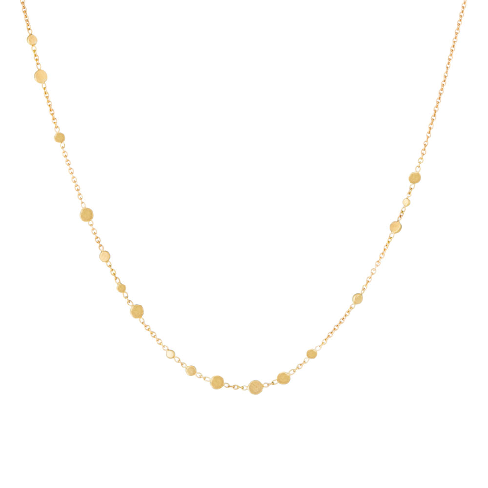 Sia Taylor SN2 Y Yellow Gold Scattered Dust Necklace WB
