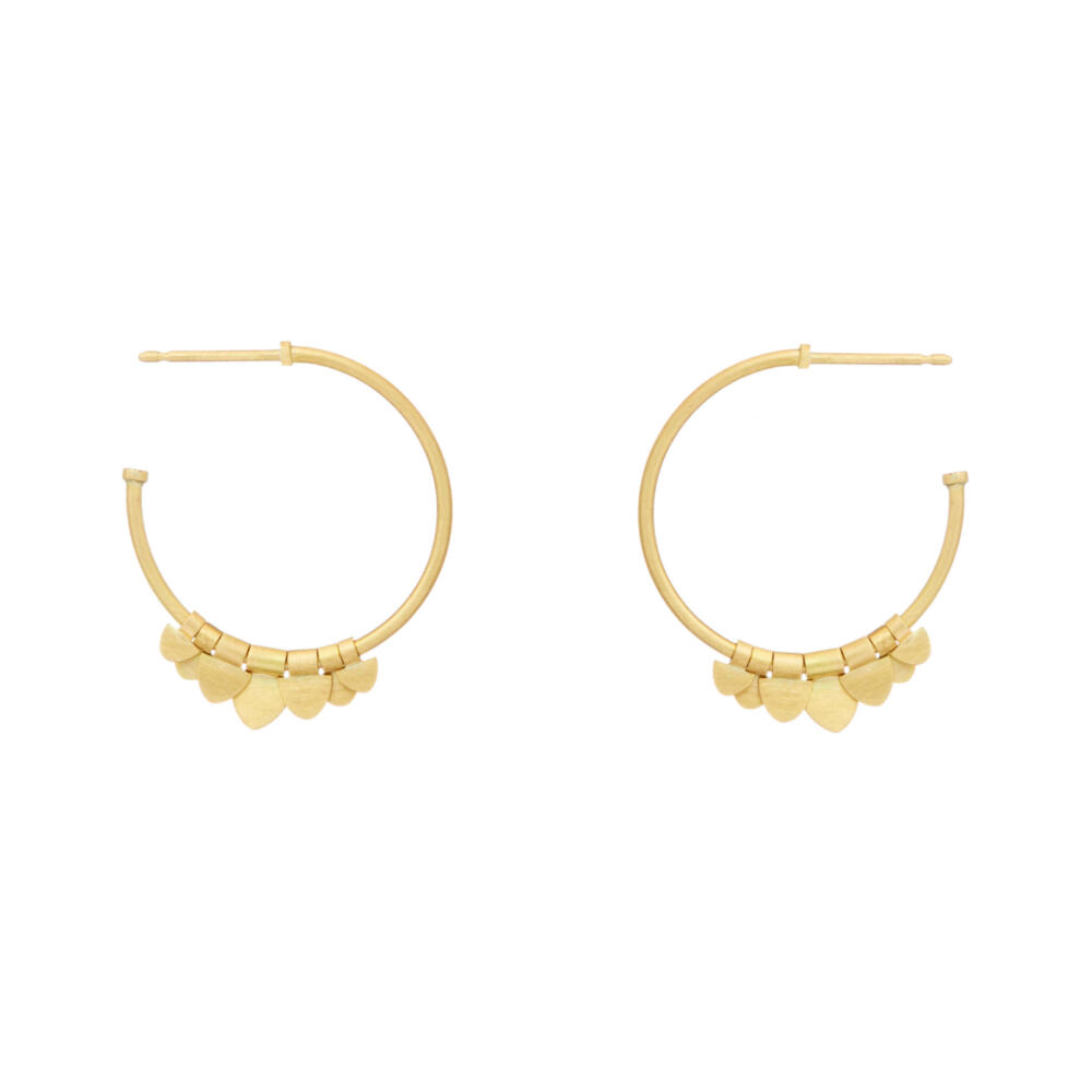 Sia Taylor FE9 Y Yellow Gold Earrings WB