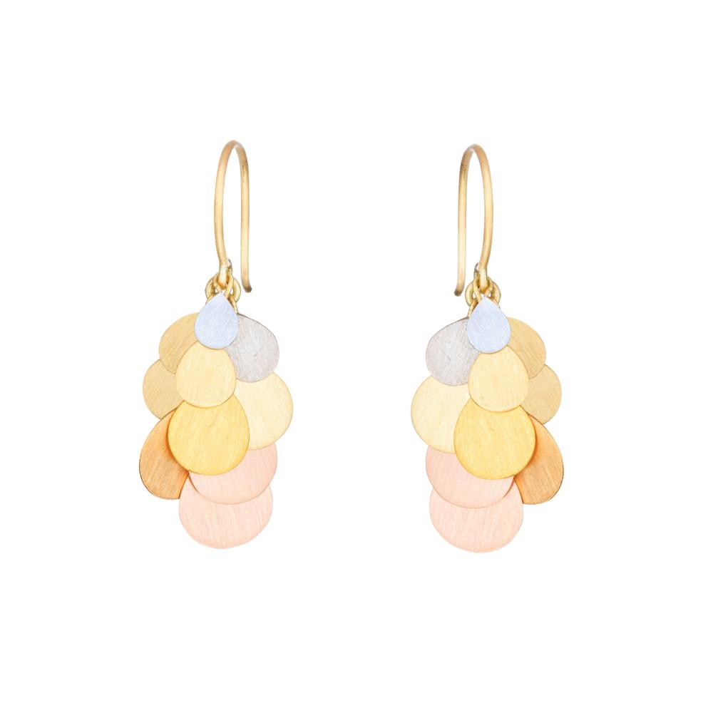 Sia Taylor ME11 RAIN Rain Gold Earrings 1