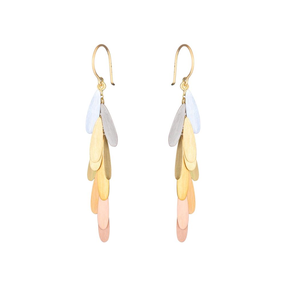 Sia Taylor ME14 RAIN Rain Gold Earrings 1