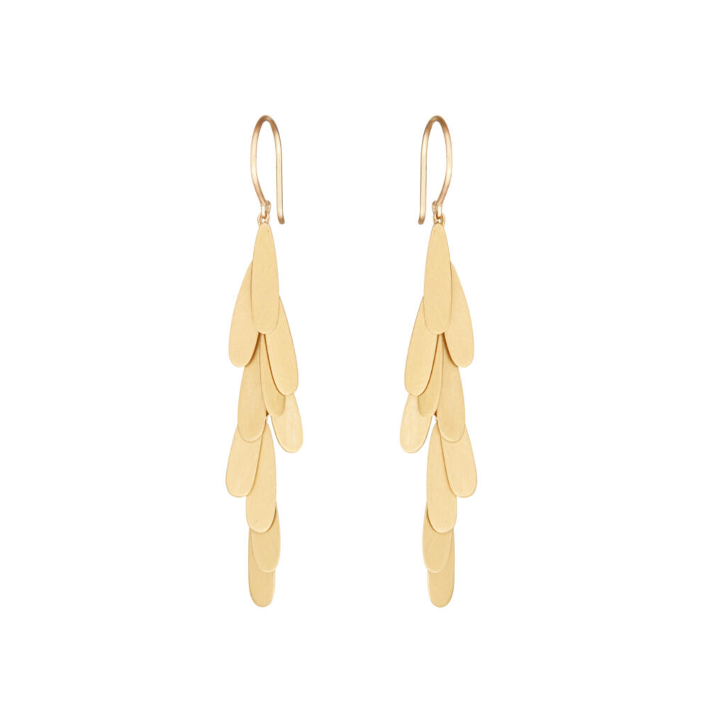 Sia Taylor ME14 Y Yellow Gold Earrings WB