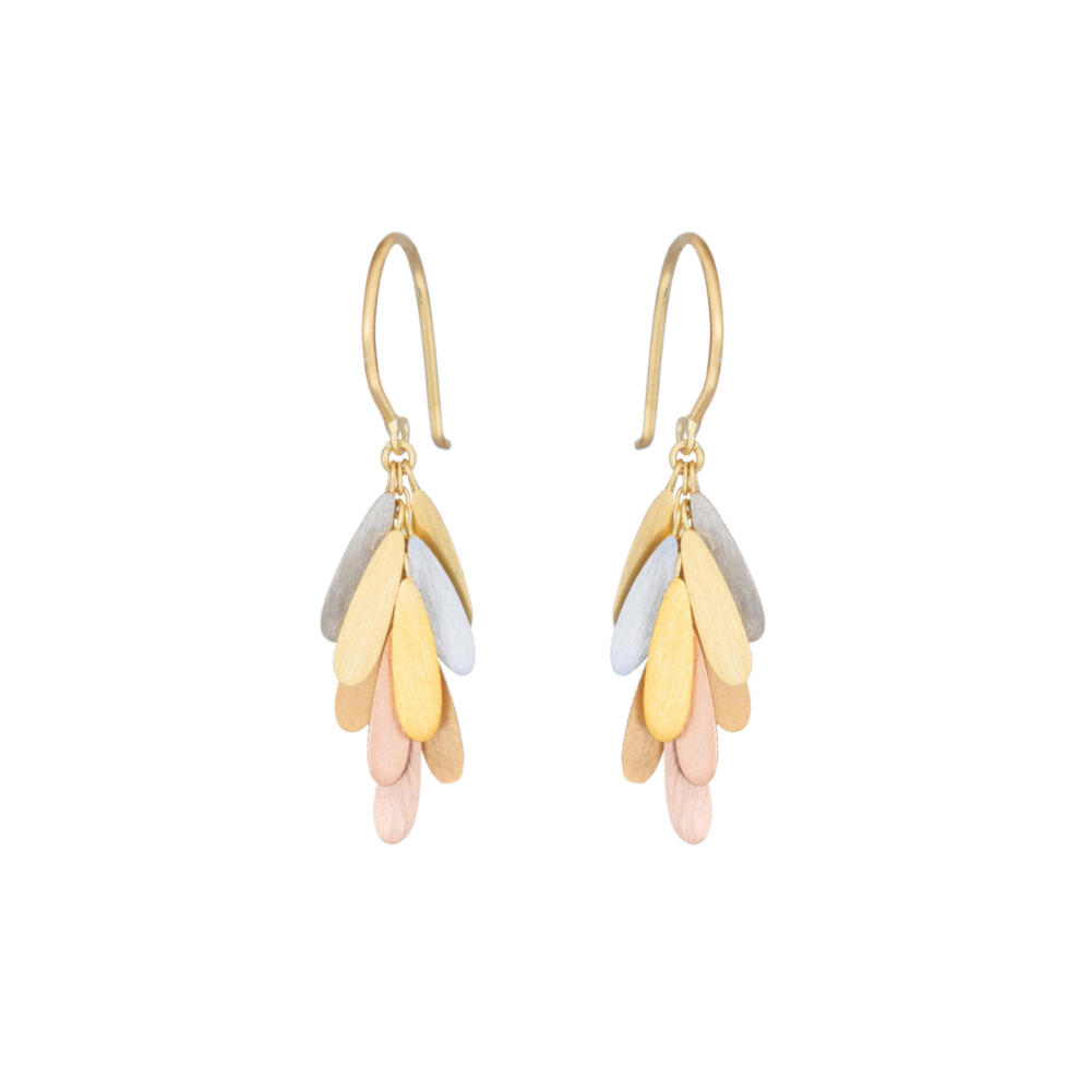 Sia Taylor ME15 RAIN Rain Gold Earrings 1