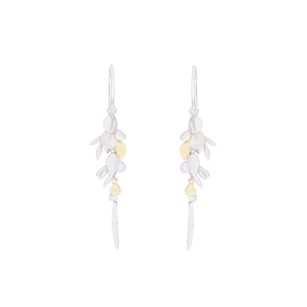 Sia Taylor ME3 SG Silver Short Meadow Earring 1