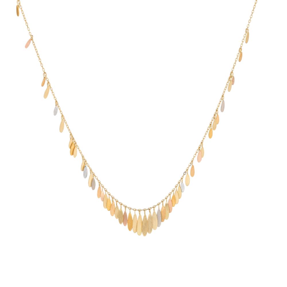 Sia Taylor MN16 RAIN Rain Gold Necklace 1