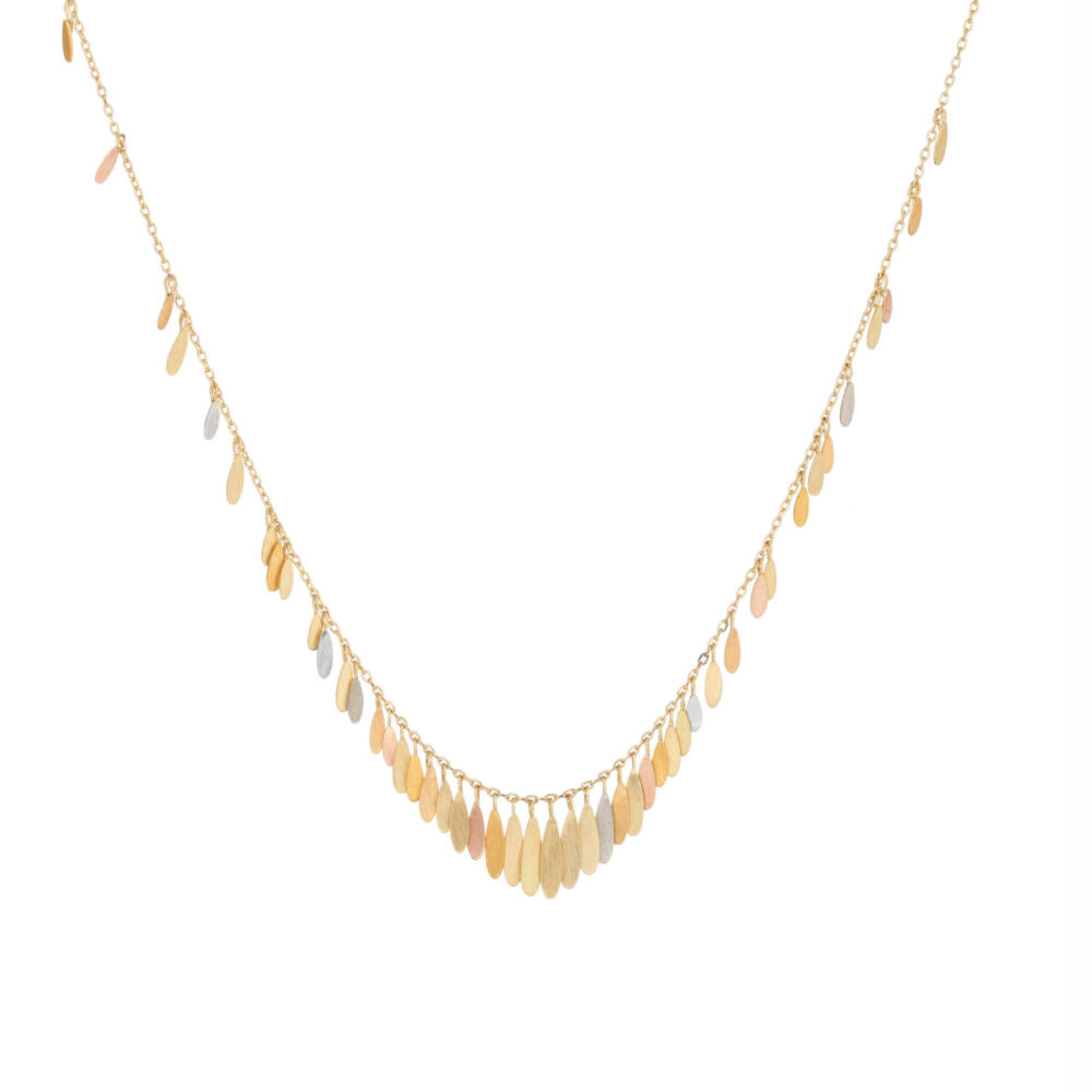 Sia Taylor MN16 RAIN Rain Gold Necklace 1