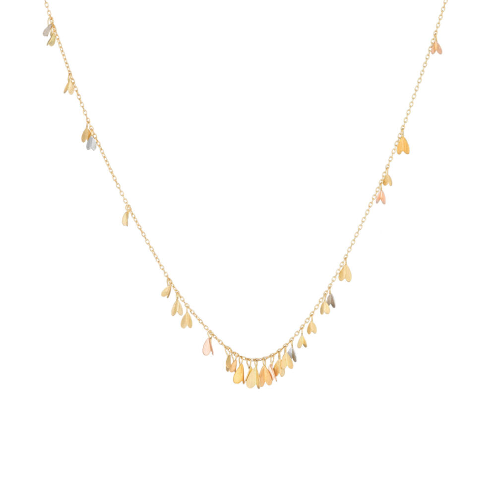 Sia Taylor MN17 RAIN Rainbow Gold Necklace 1