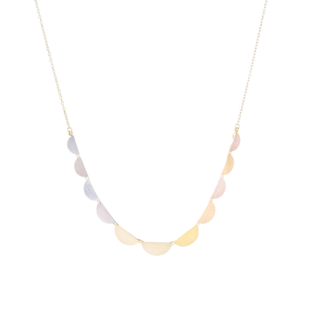 Sia Taylor RN5 RAIN Rainbow Gold Necklace 1