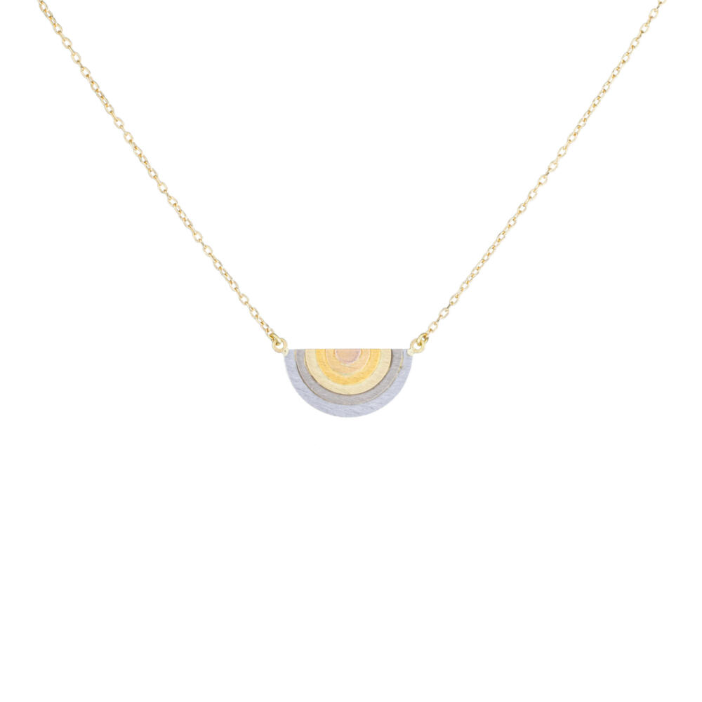 Sia Taylor RN9 RAIN Rainbow Gold Necklace 1