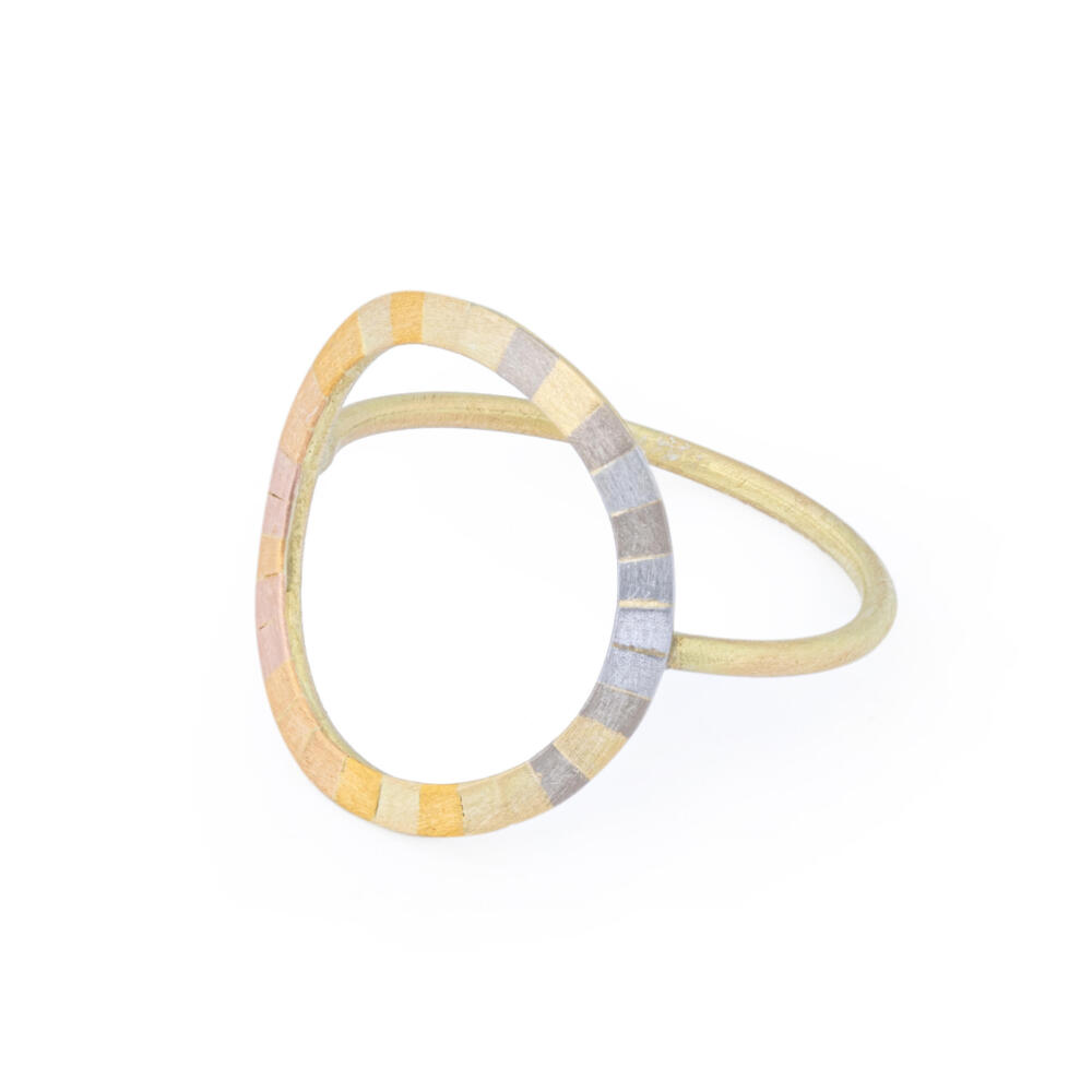 Sia Taylor RR2 RAIN Rainbow Gold Ring 1