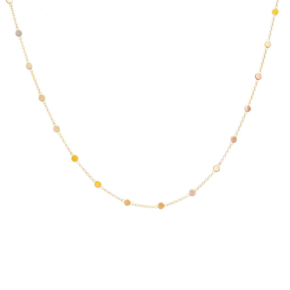 Sia Taylor SN3 RAIN Rainbow Gold Dust Necklace WB
