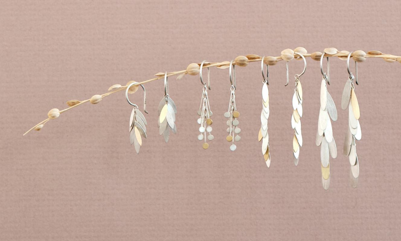 Silver Earrings Landscape Sia 49