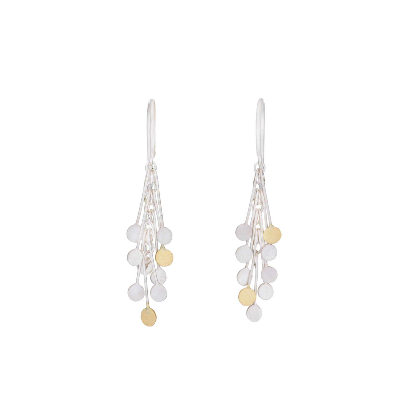 Sia Taylor DE24 SG Silver Gold Dot Earring 1