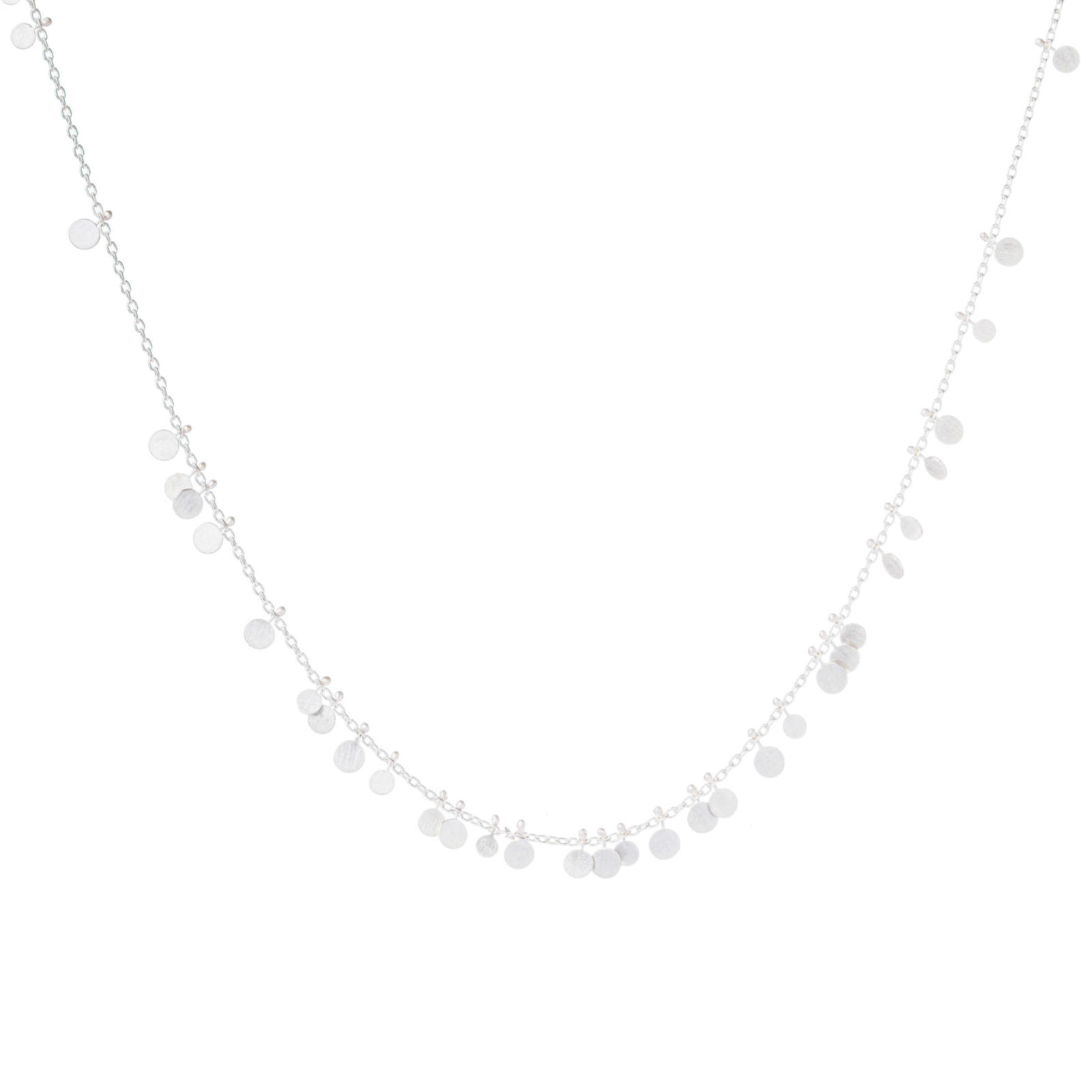 Sia Taylor DN31 S Random Silver Dots Necklace 1