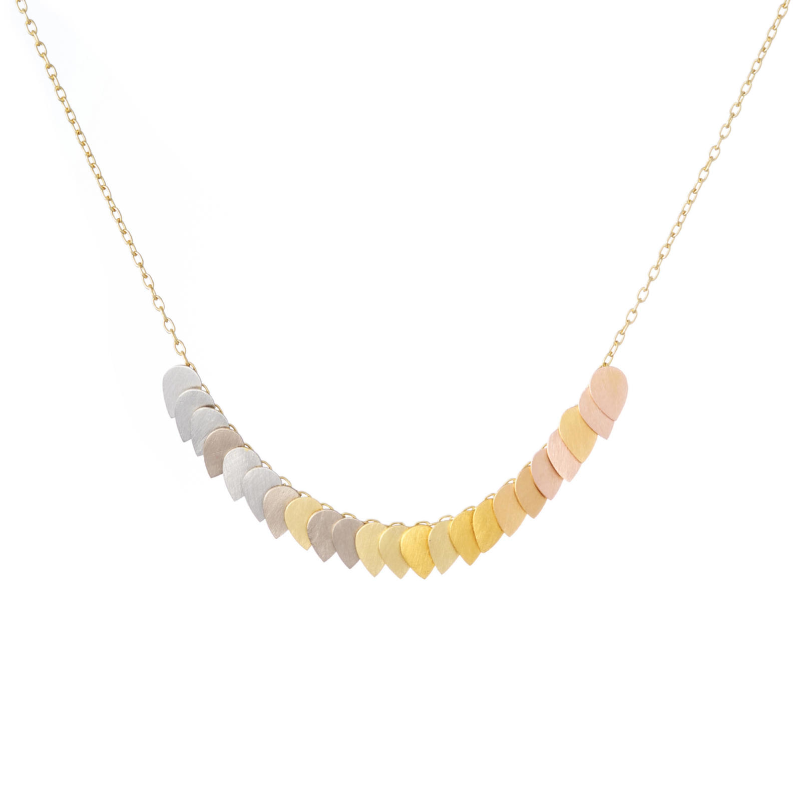 Sia Taylor KN1 YRAIN Golden Rainbow Necklace WB