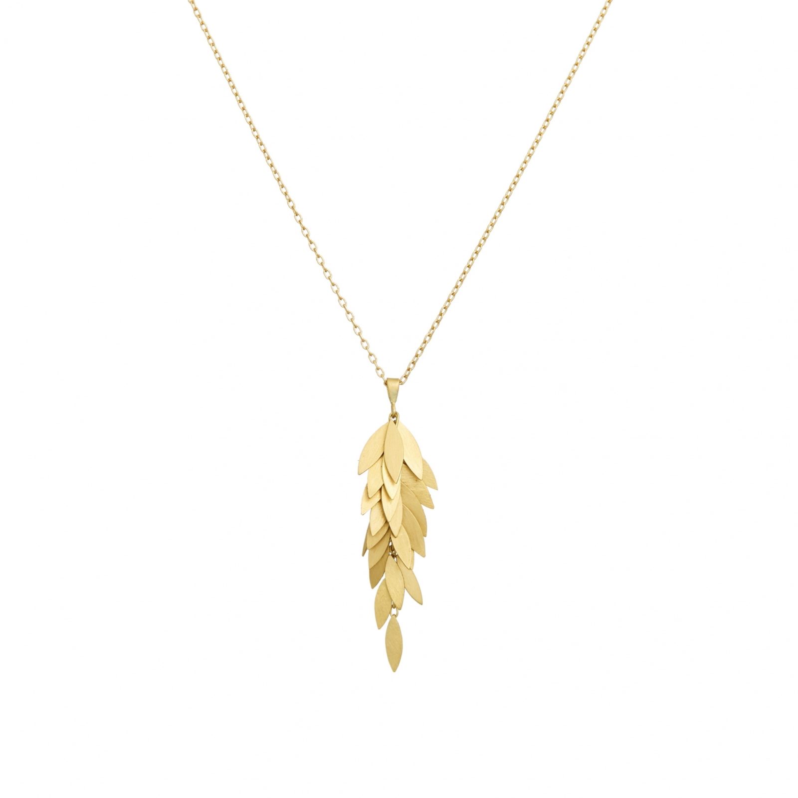 Sia Taylor KN23 Y Yellow Gold Golden Leaf Cluster WB