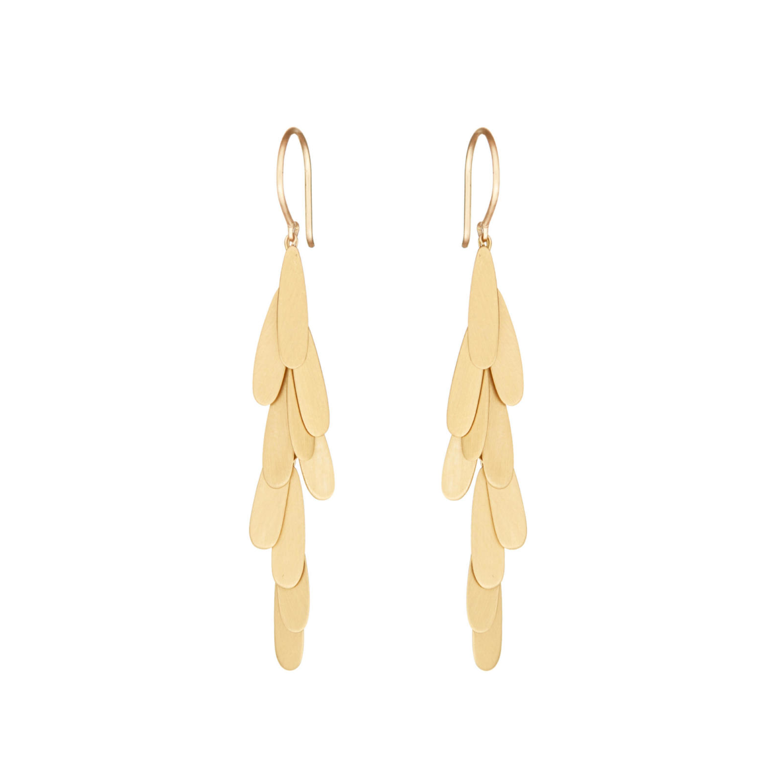 Sia Taylor ME14 Y Yellow Gold Earrings WB