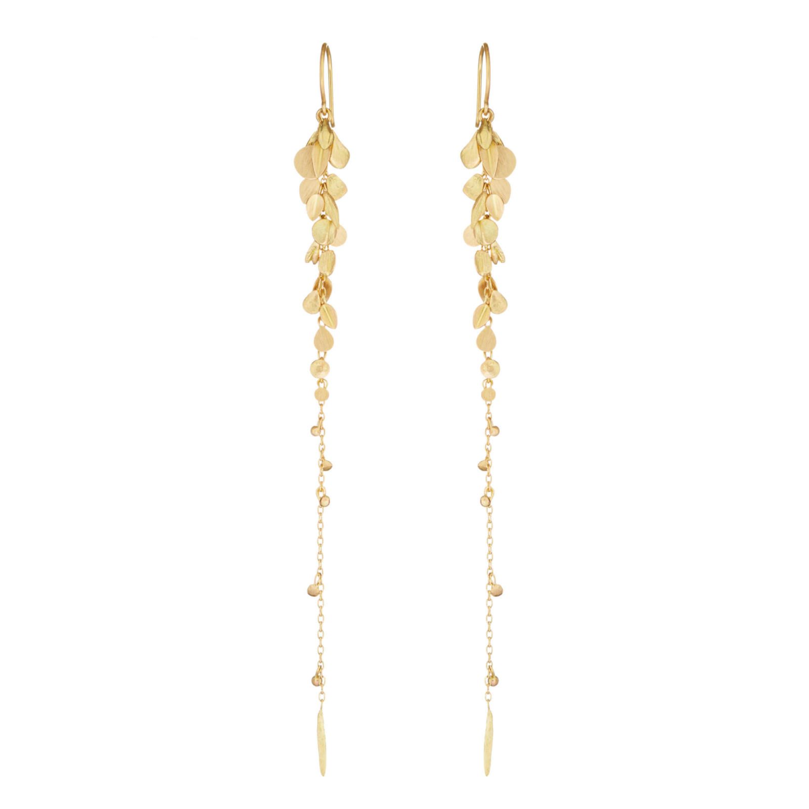 Sia Taylor ME1 Y Yellow Gold Earrings WB