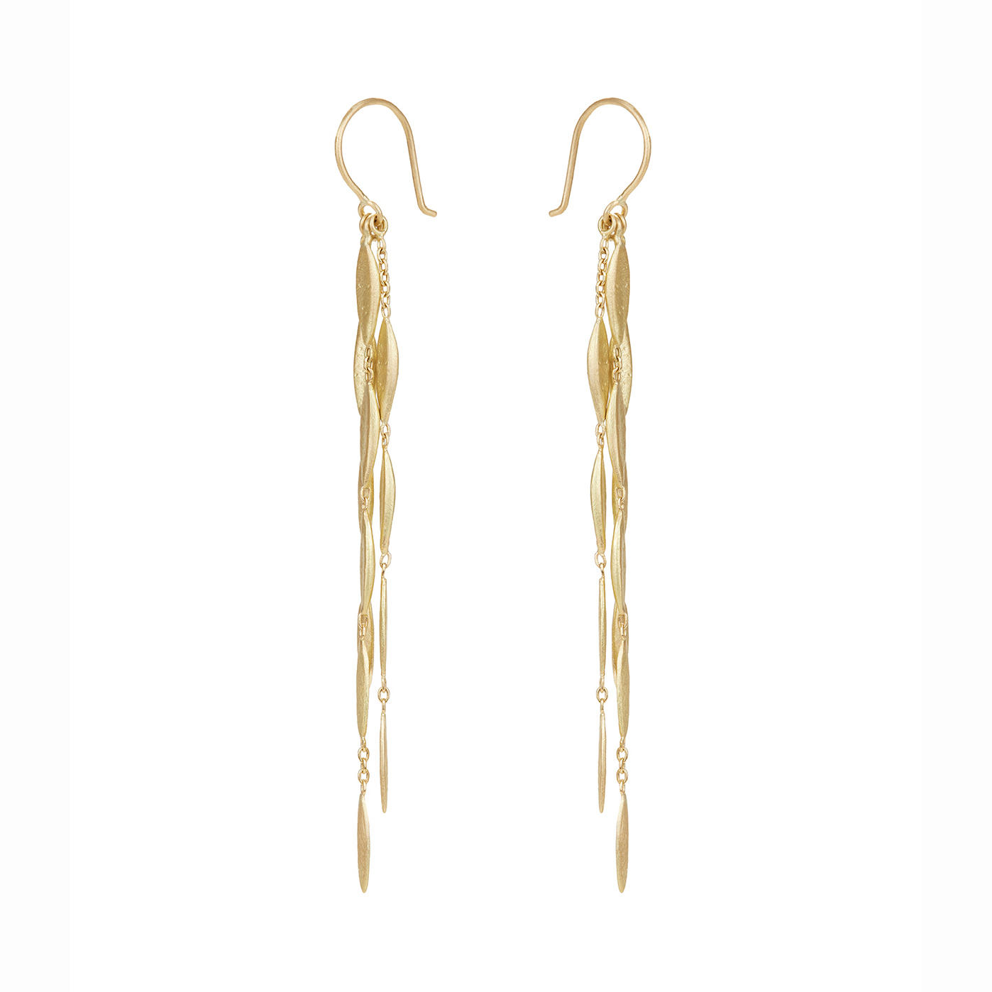 Sia Taylor ME22 Y Yellow Gold Earrings 2