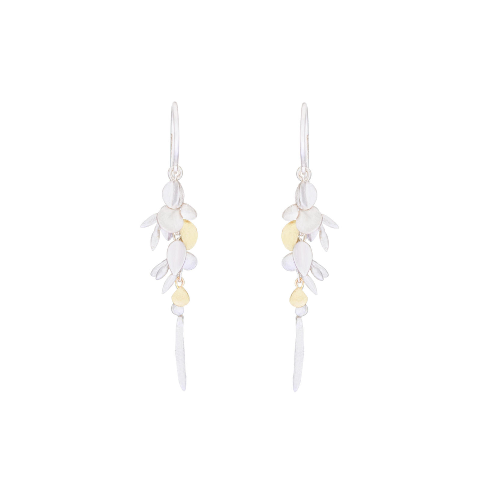 Sia Taylor ME3 SG Silver Short Meadow Earring 1
