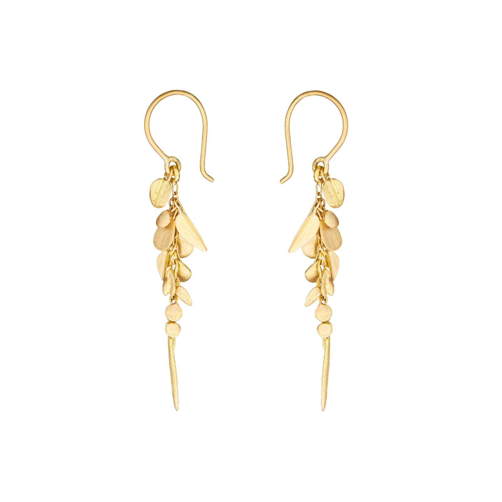 Sia Taylor ME3 Y Yellow Gold Earrings S