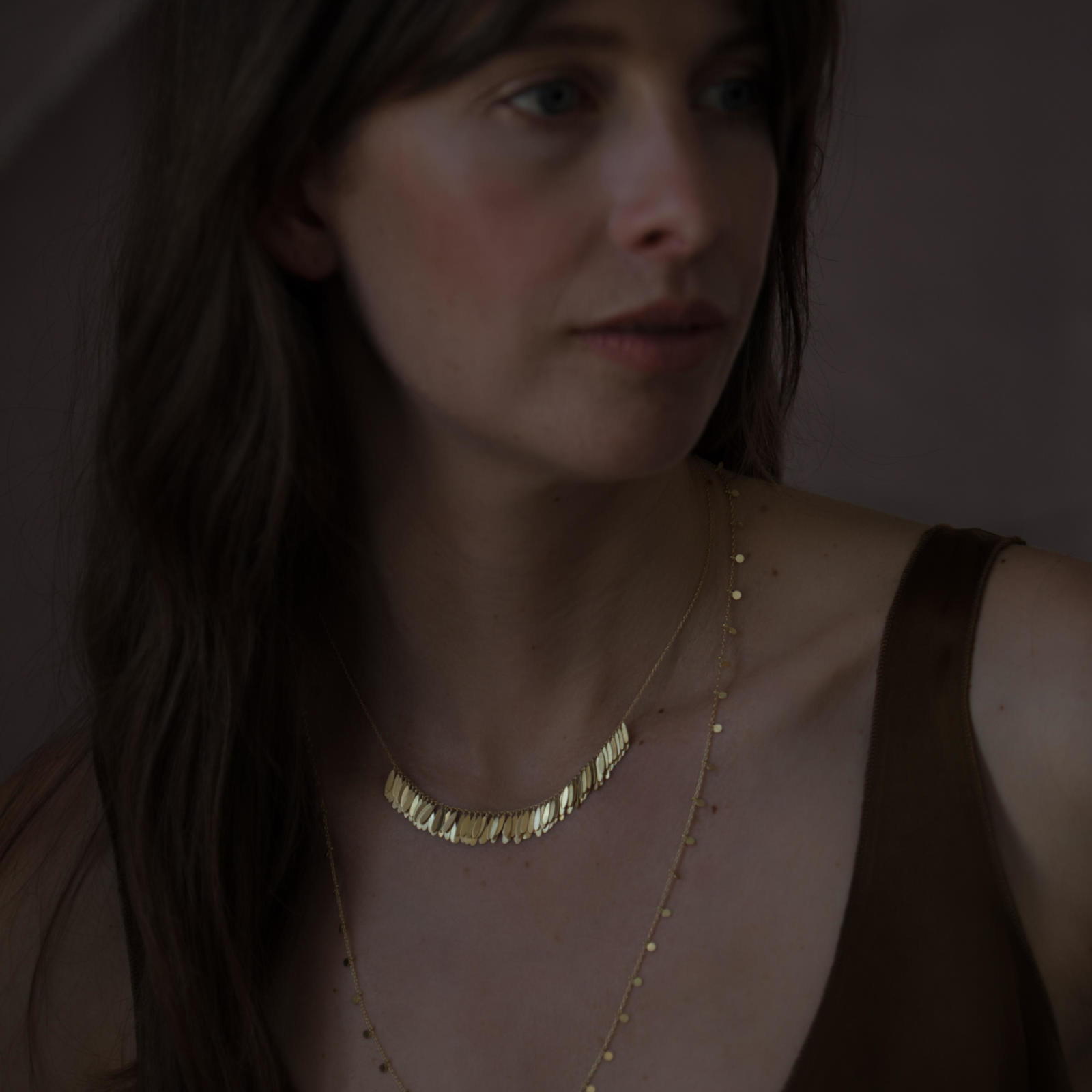 Sia Taylor MN14 Y Yellow Gold Necklace 3