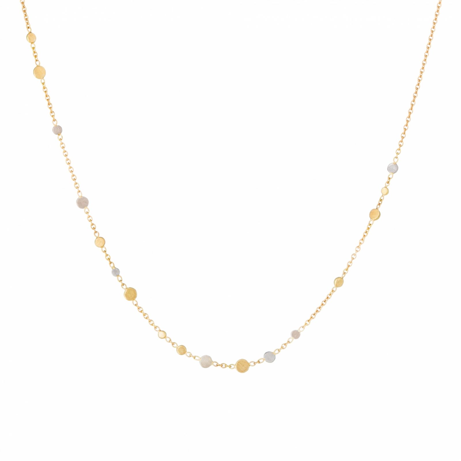 Sia Taylor SN2 YWP Scattered Dust Gold Platinum Necklace WB