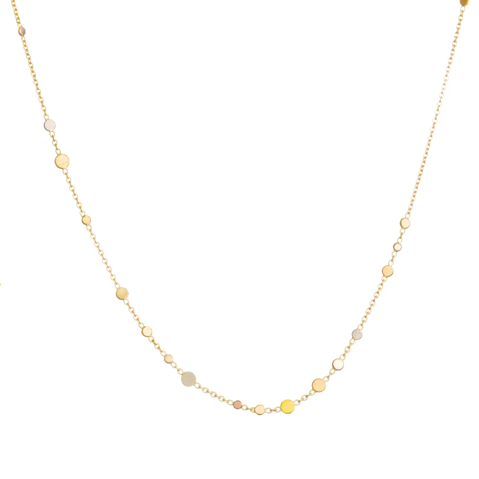 Sia Taylor SN2 RAIN Scattered Dust Rainbow Necklace WB