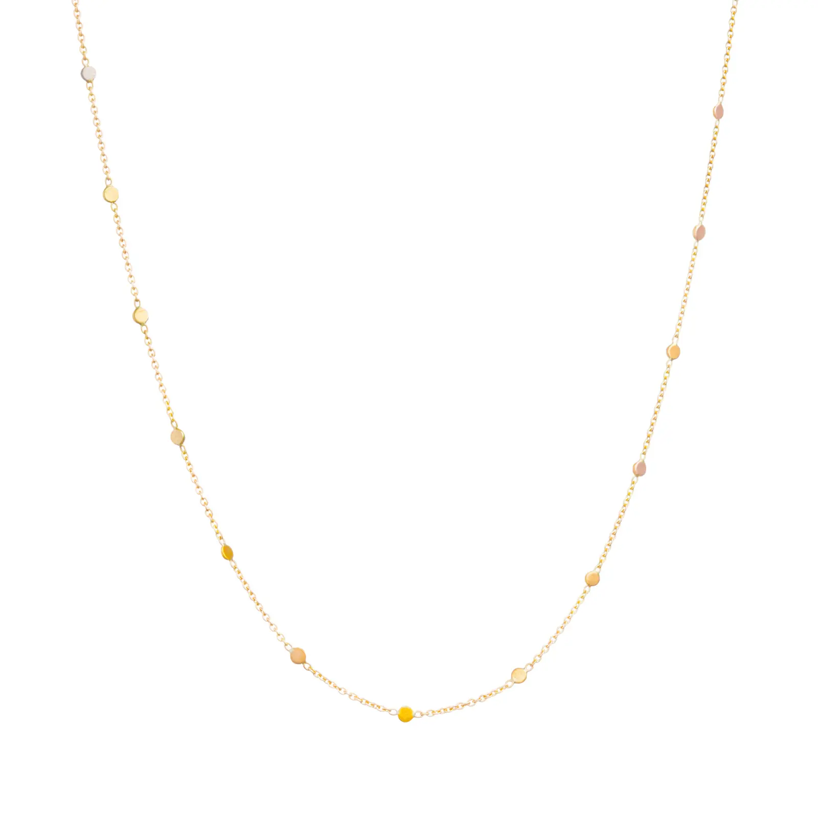 Sia Taylor SN4 RAIN Rainbow Gold Dust Necklace WB