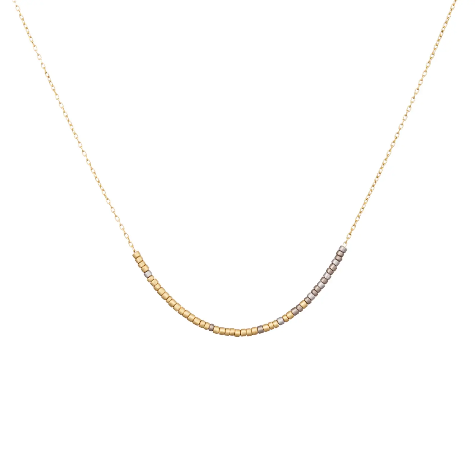 Sia Taylor KN12 Y Tiny Bead Colour Graded Necklace WB