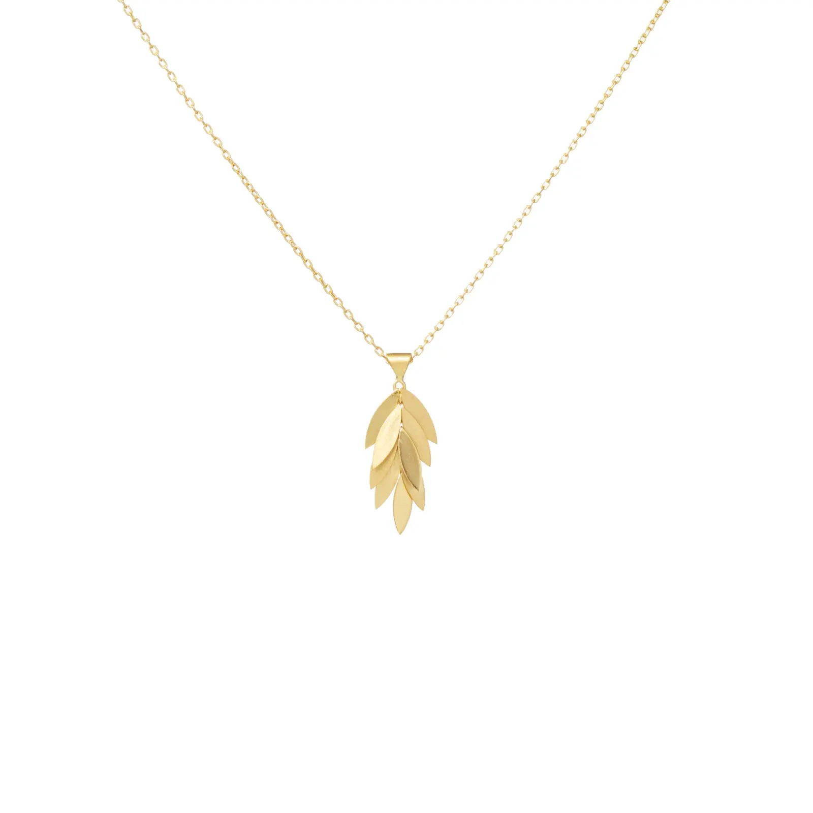 Sia Taylor KLN3 Y Yellow Falling Leaf Pendant WB