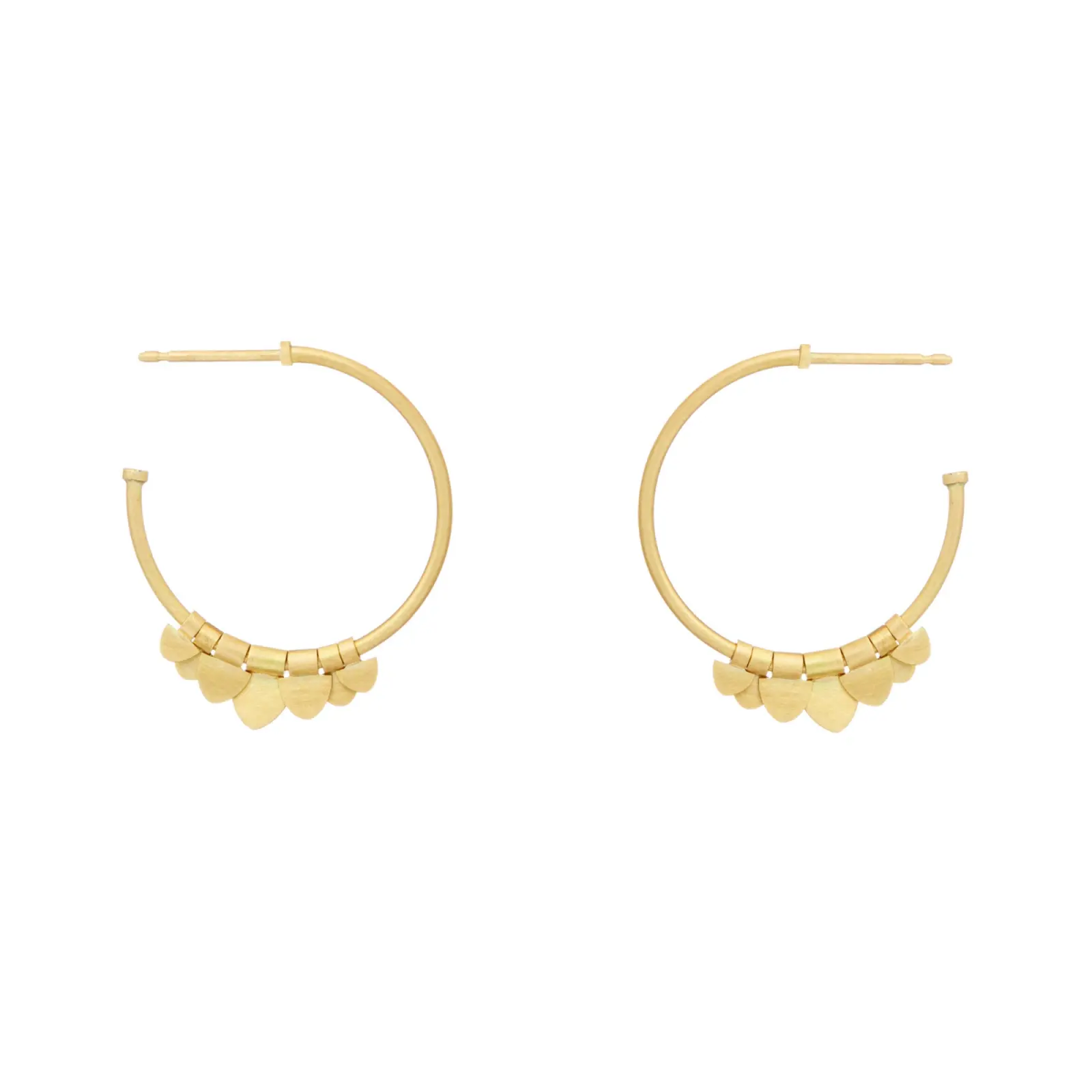 Sia Taylor FE9 Y Yellow Gold Earrings WB