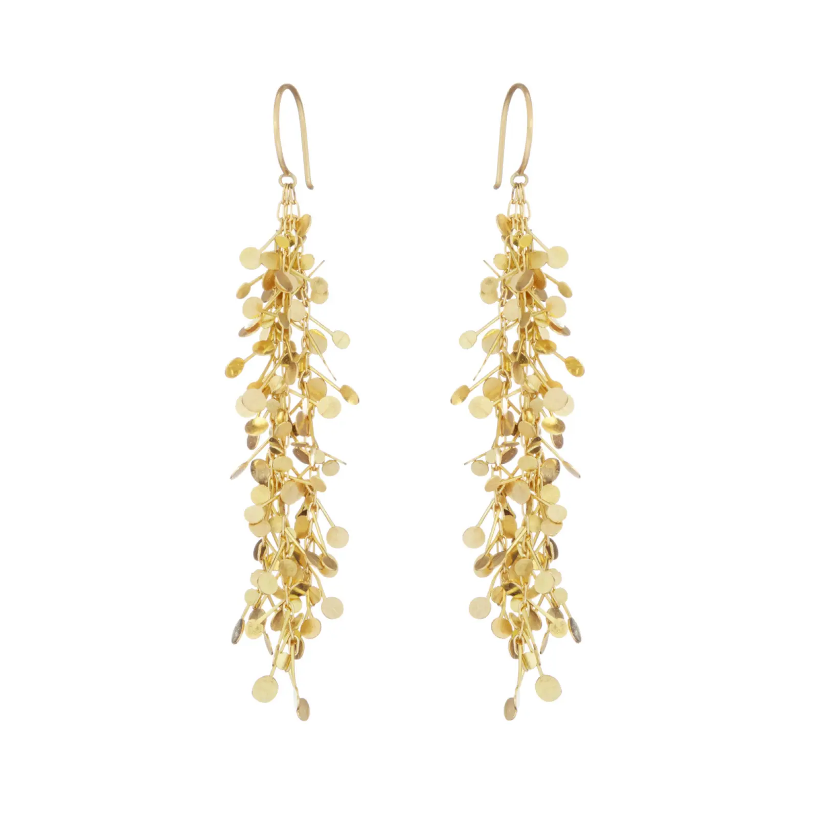 Sia Taylor DE357 Y Yellow Gold Big Dots Earrings WB
