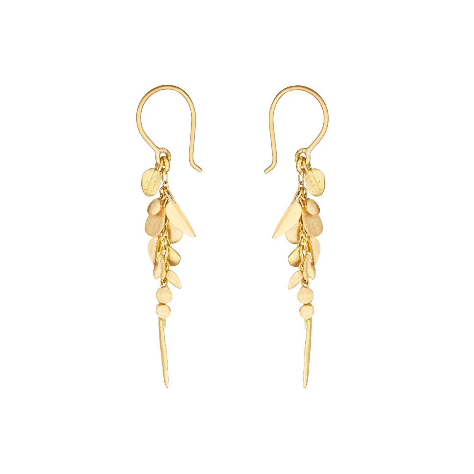 Sia Taylor ME3 Y Yellow Gold Earrings S