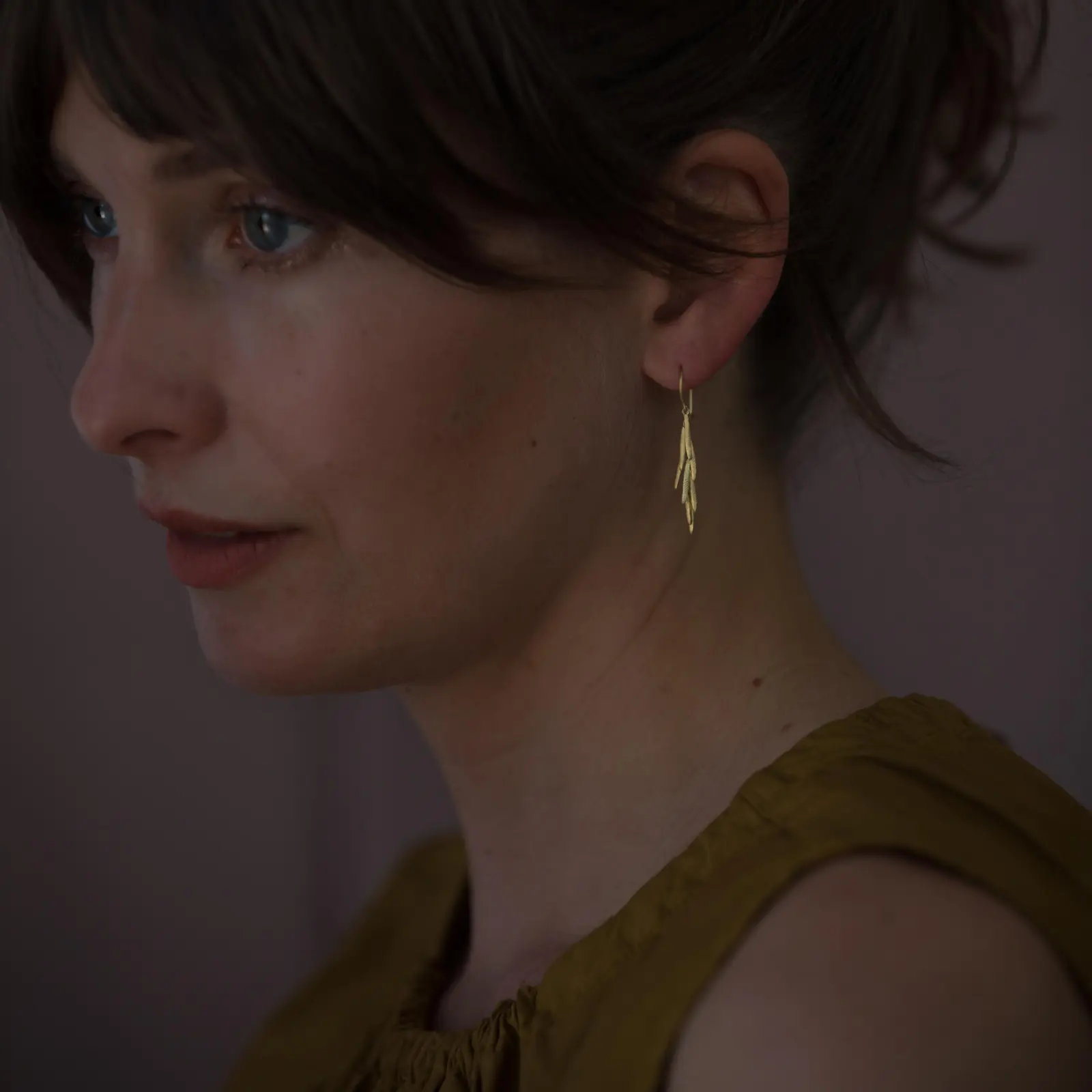 Sia Taylor ME5 Y Yellow Gold Earrings 3