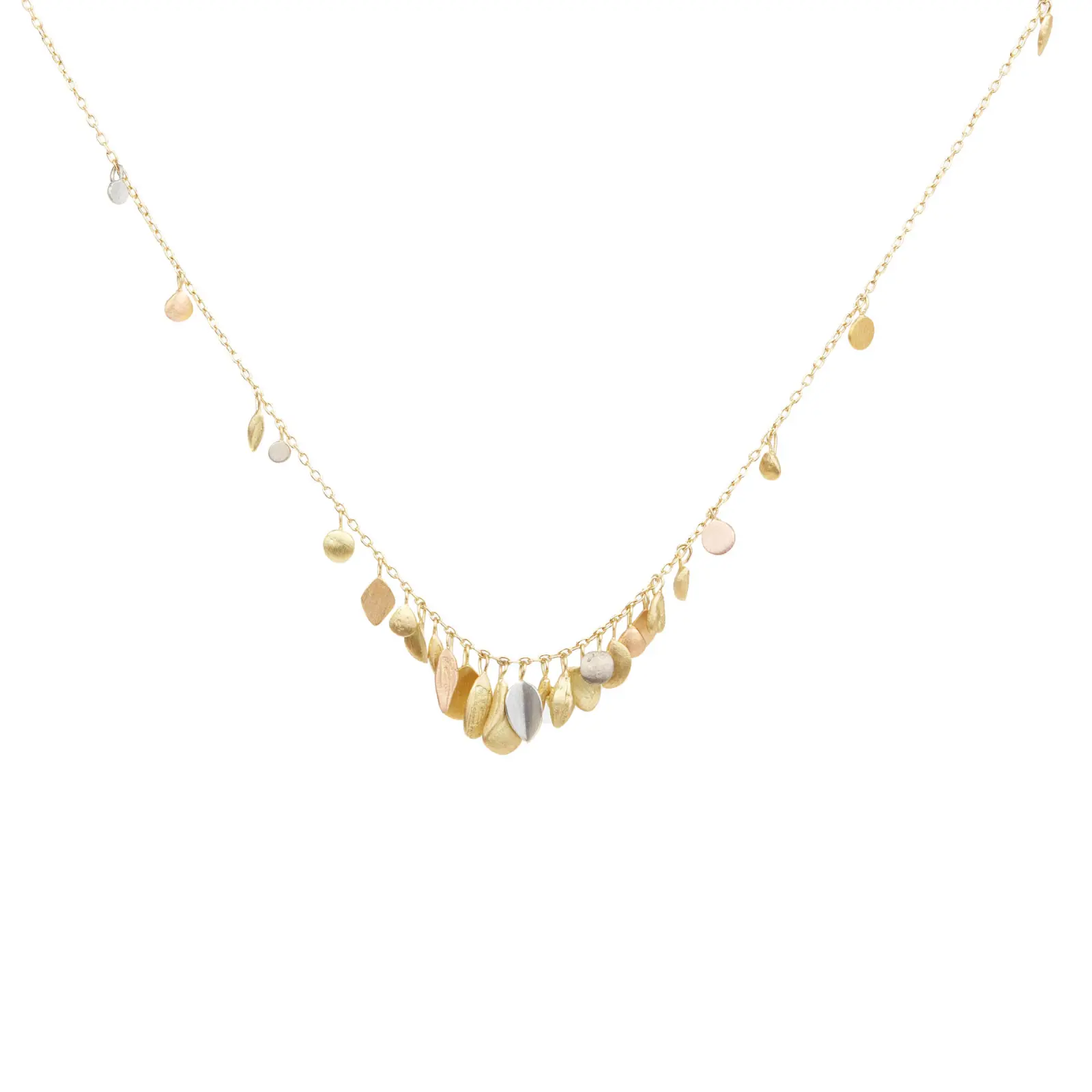 Sia Taylor MN2 RAIN Rainbow Gold Necklace 1