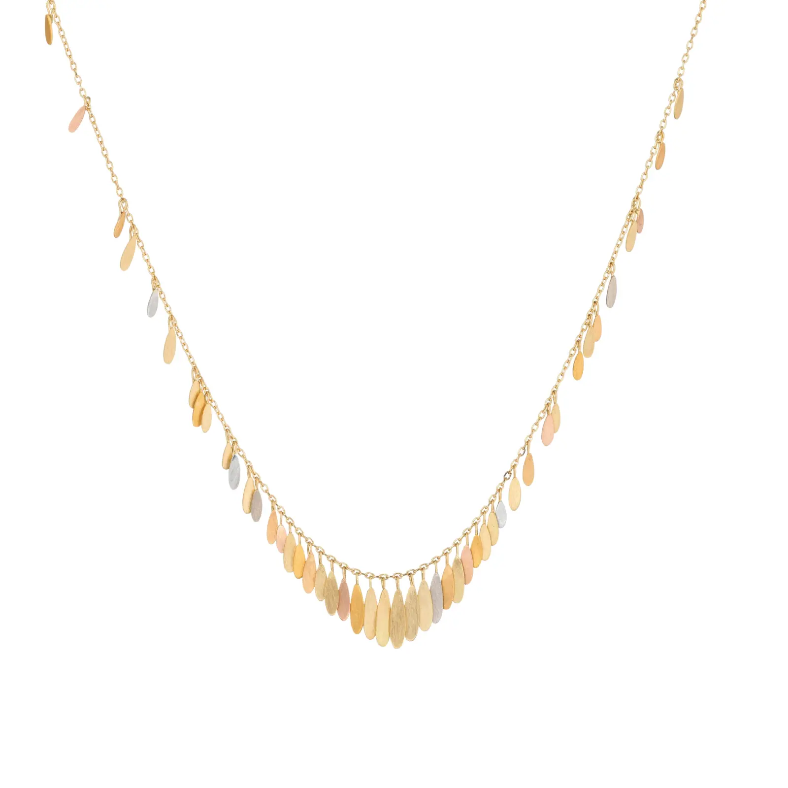 Sia Taylor MN16 RAIN Rain Gold Necklace 1