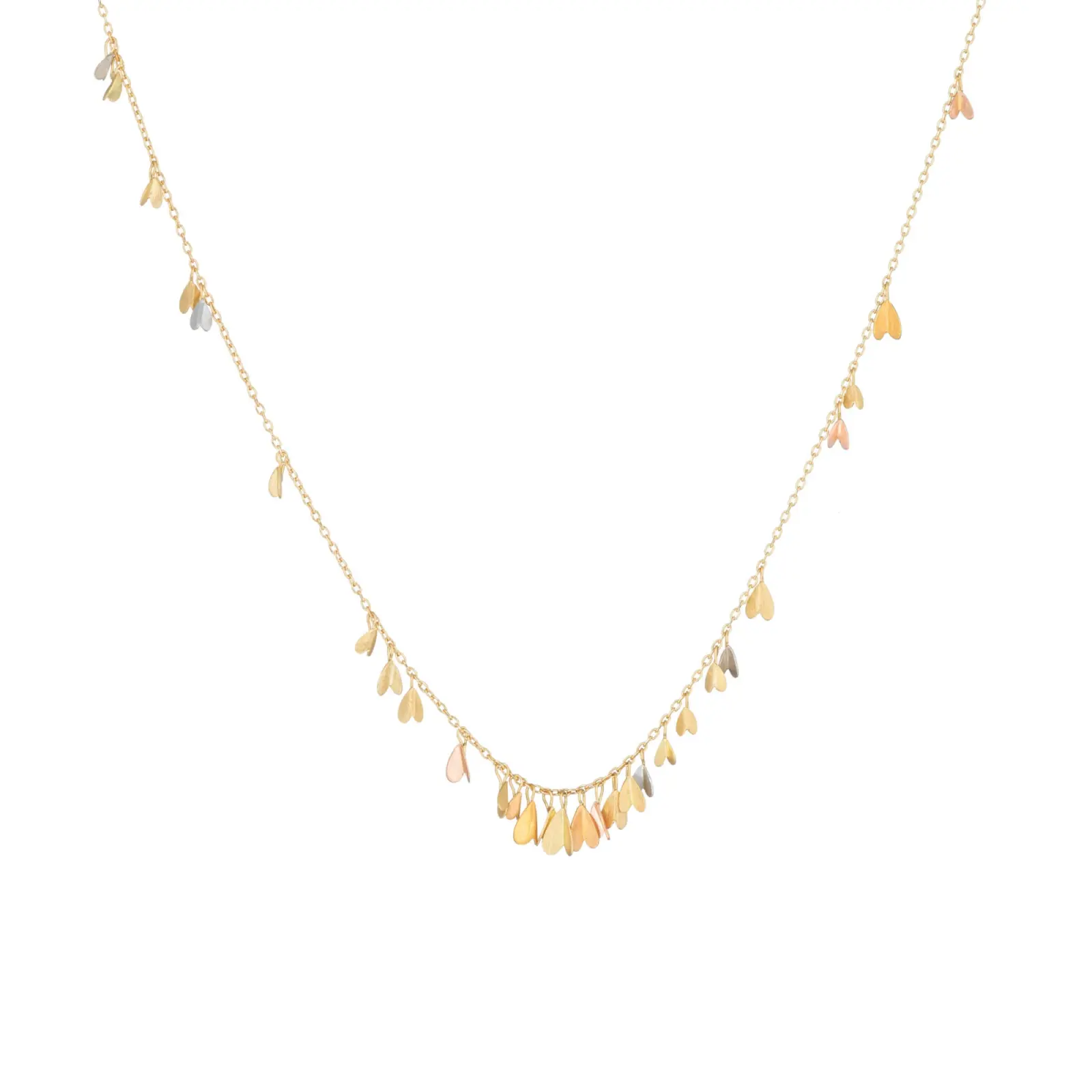 Sia Taylor MN17 RAIN Rainbow Gold Necklace 1