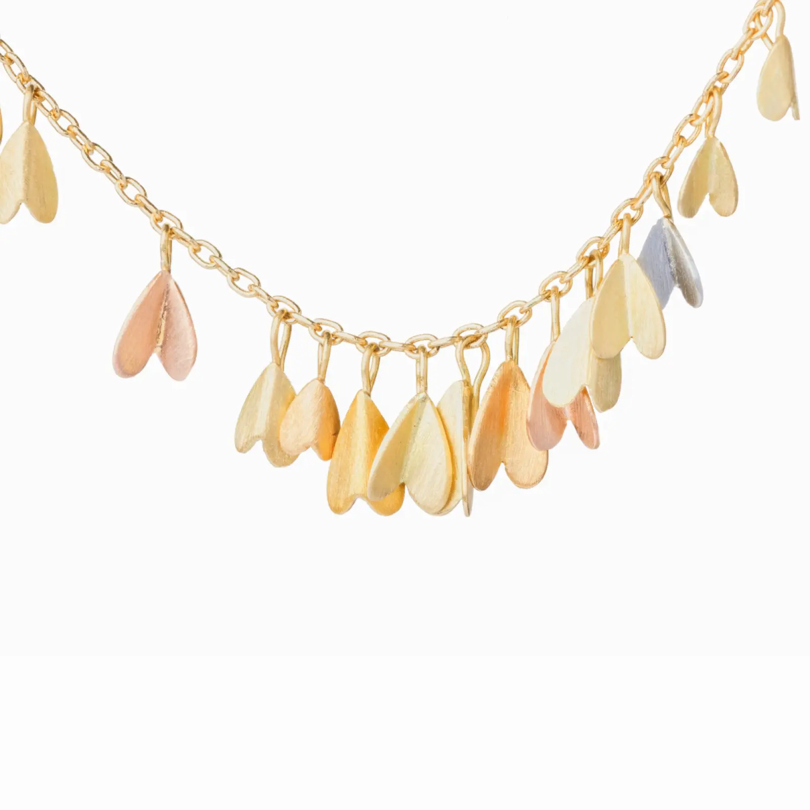Sia Taylor MN17 RAIN Rainbow Gold Necklace 2