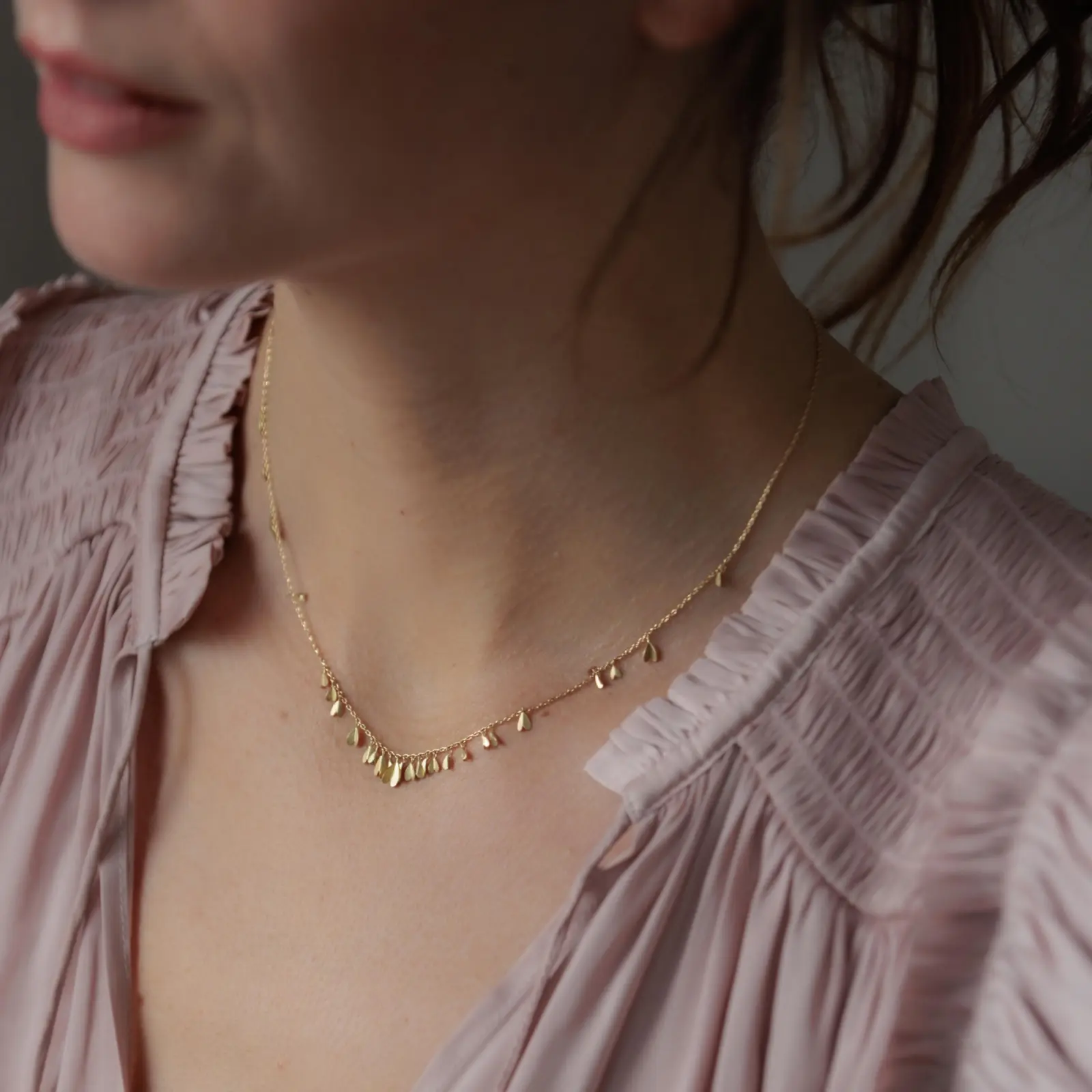 Sia Taylor MN17 Y Yellow Gold Necklace 3