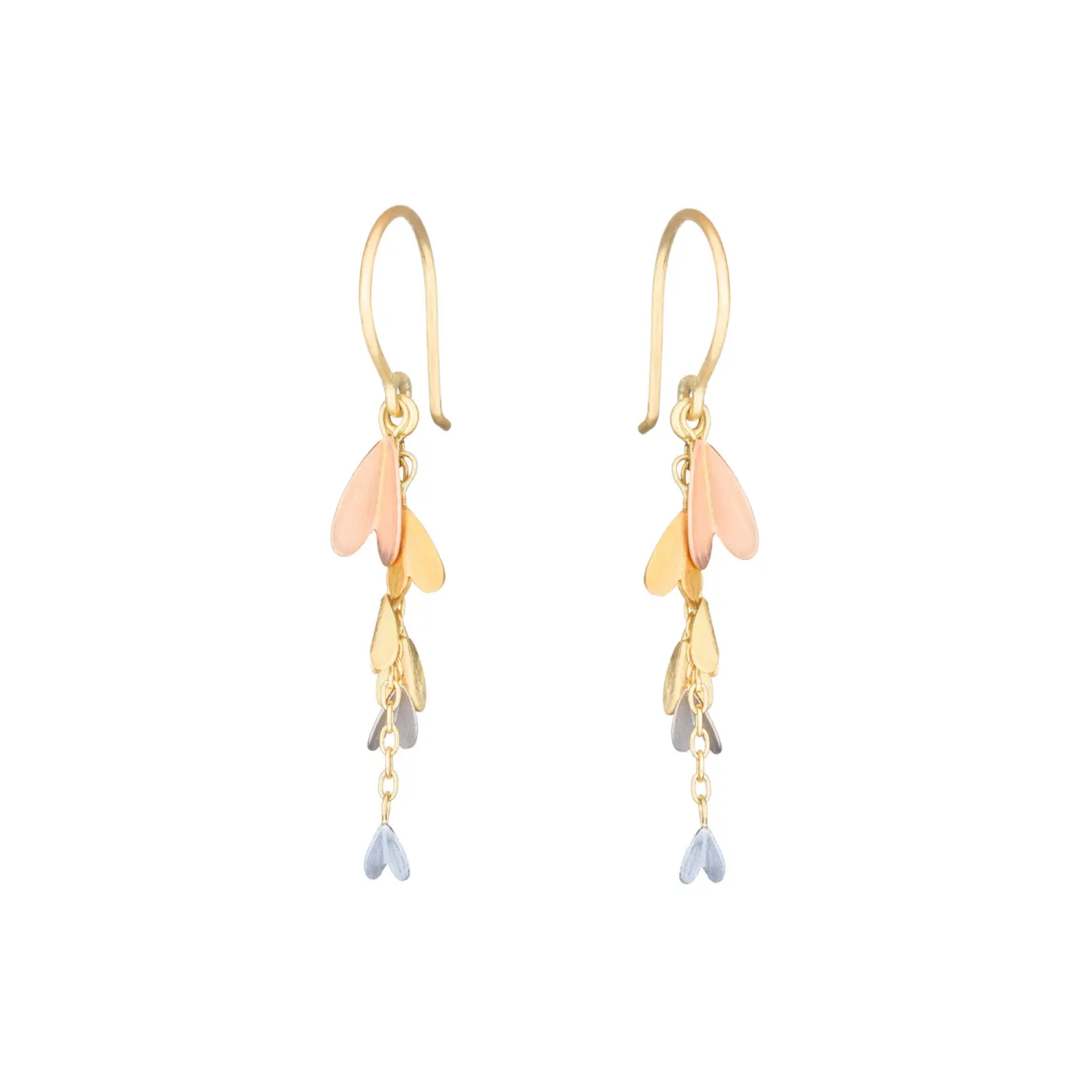 Sia Taylor ME7 RAIN Rainbow Gold Earrings 2