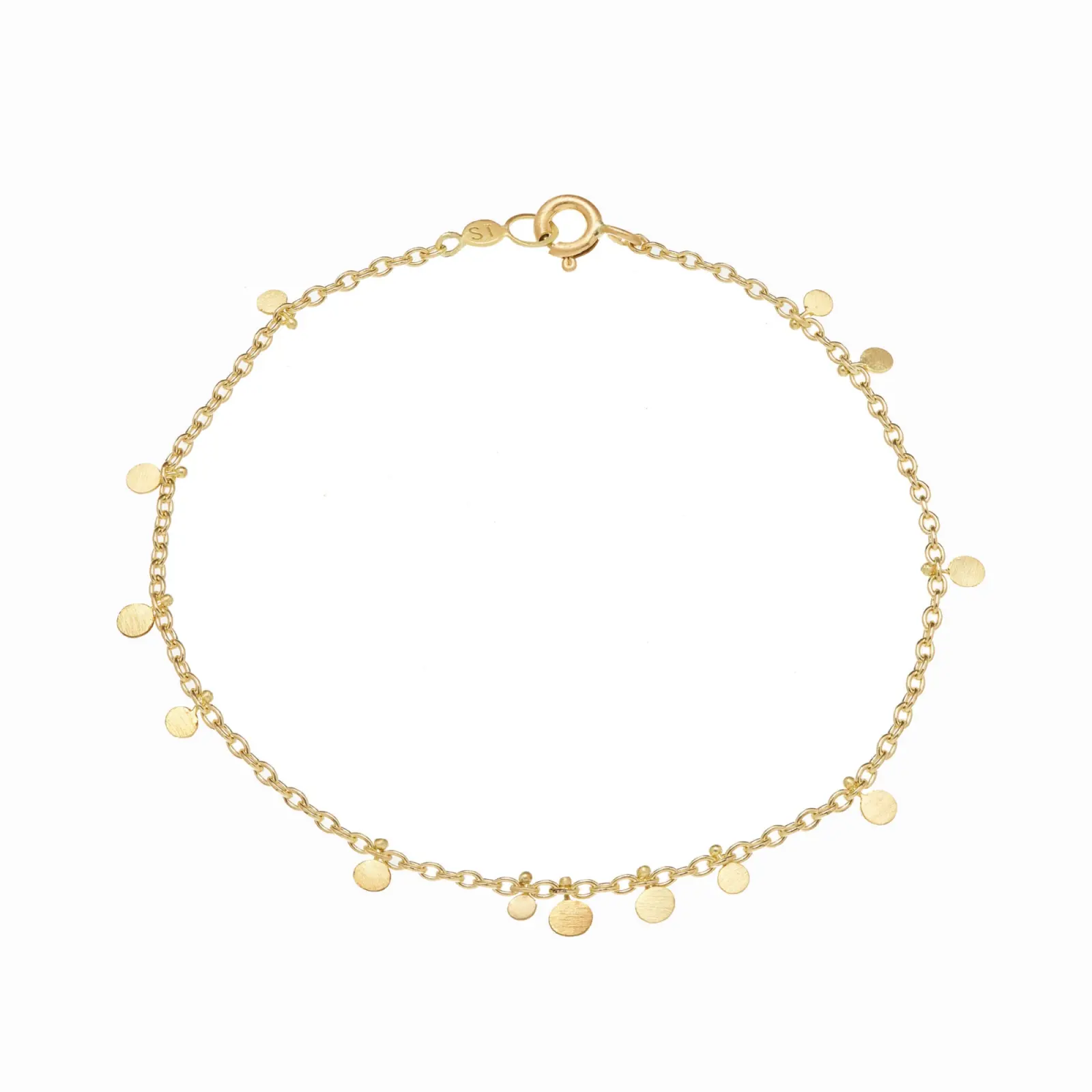 Sia Taylor DB3 Y Little Random Yellow Gold Dots Bracelets WB2